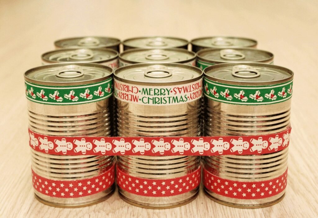 jar, canned food, gift