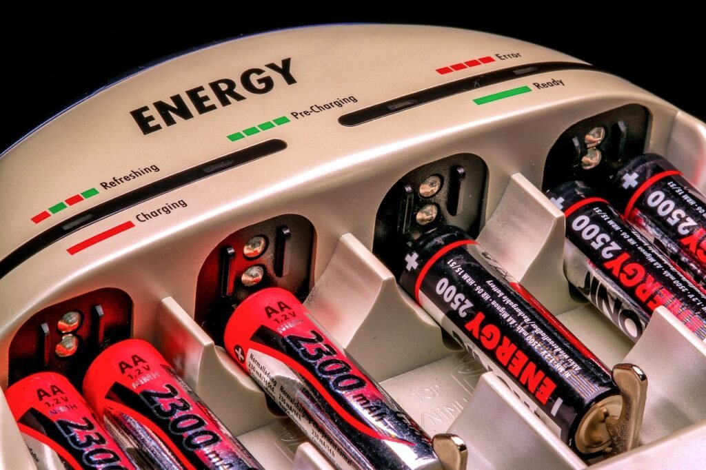 charger, batteries, energy
